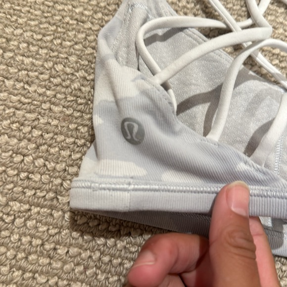 Gray Camouflage Lulu Bra - Picture 4 of 4